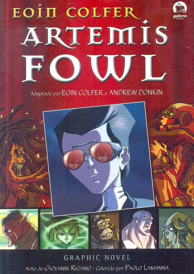 Artemis Fowl - O Menino Prodígio do Crime Editora Record - Gibis Quadrinhos  Revistas Mangás - Rika Comic Shop