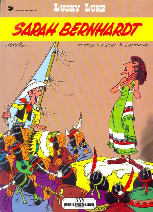Lucky Luke - Sarah Bernhardt