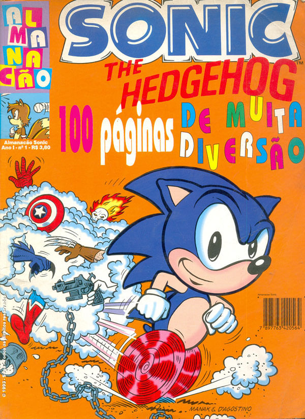 Almanacao-Sonic
