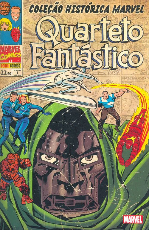 Coleção Histórica Marvel - Quarteto Fantástico # 1
