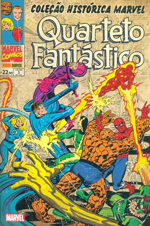 Coleção Histórica Marvel - Quarteto Fantástico # 3
