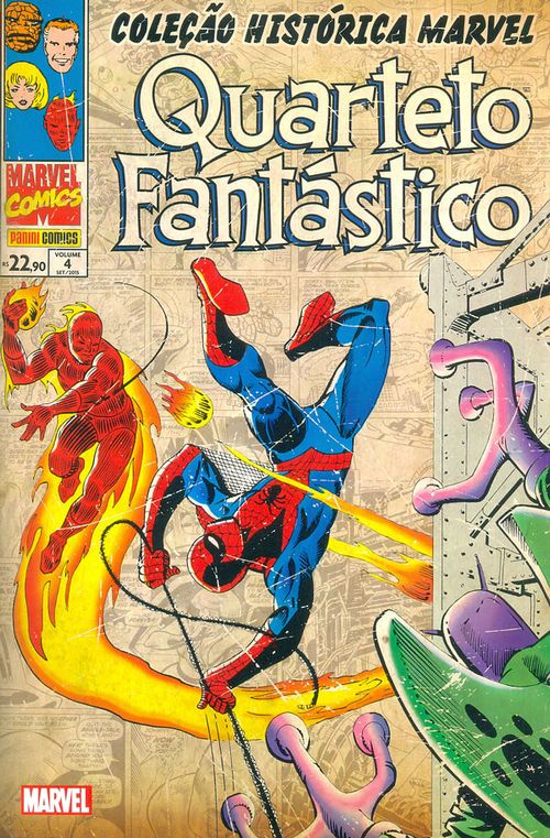 Coleção Histórica Marvel - Quarteto Fantástico # 4
