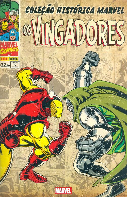 Coleção Histórica Marvel - Os Vingadores # 5