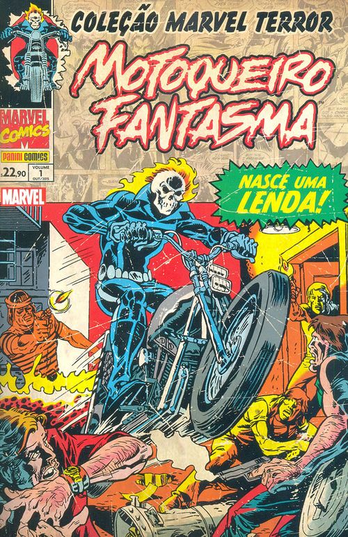 Coleção Marvel Terror - Motoqueiro Fantasma # 1