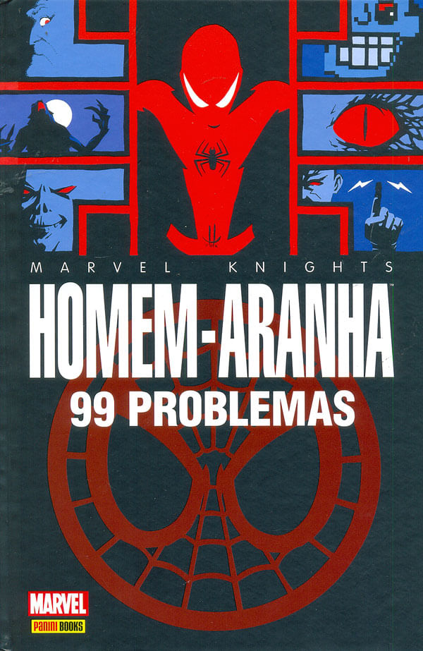 Homem-Aranha---99-Problemas--capa-dura-
