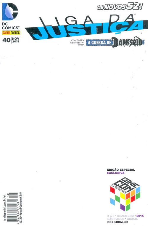 Liga da Justiça - 2ª Série # 40 (Capa Variante D)
