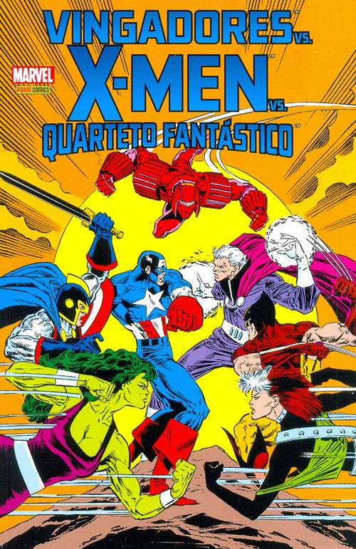 Vingadores Versus X-Men Versus Quarteto Fantástico