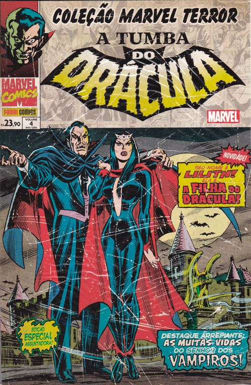 Coleção Marvel Terror - A Tumba do Drácula # 4