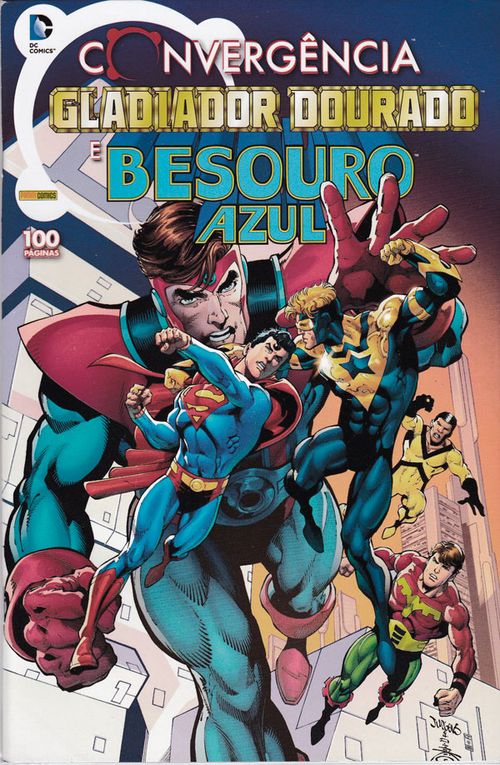 Convergência - Gladiador Dourado e Besouro Azul