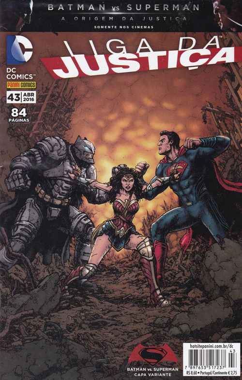 Liga da Justiça - 2ª Série # 43 (Capa Variante)