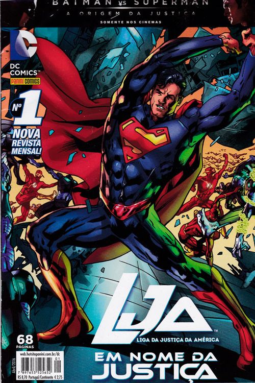 LJA - Liga da Justiça da América # 01 (Capa Variante Superman)