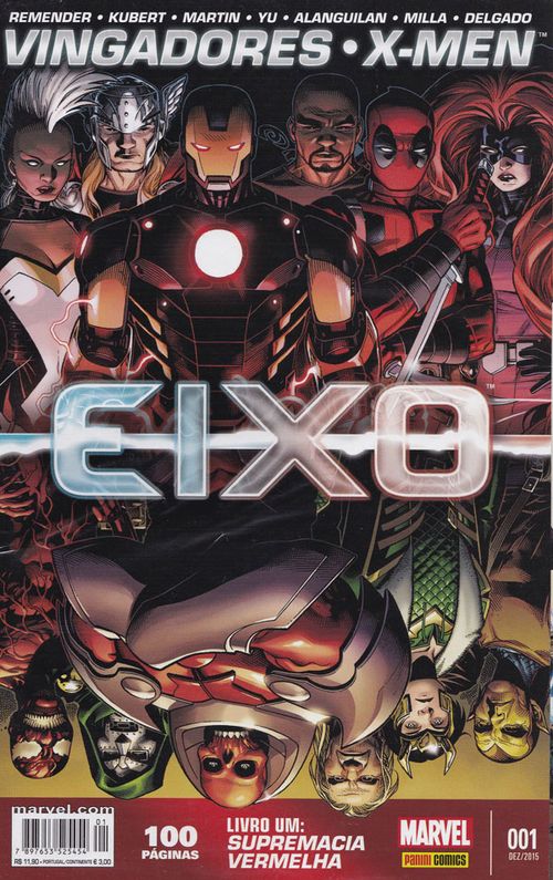 Vingadores e X-Men - Eixo - Livro 1 - Supremacia Vermelha