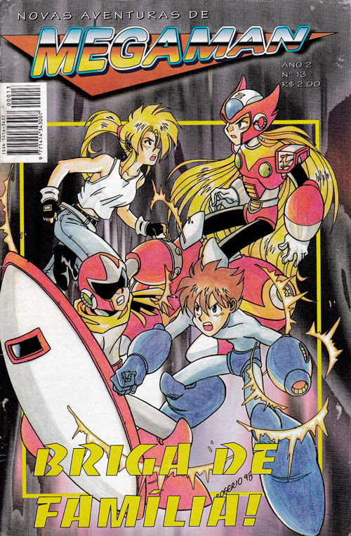 Novas Aventuras de Megaman # 13