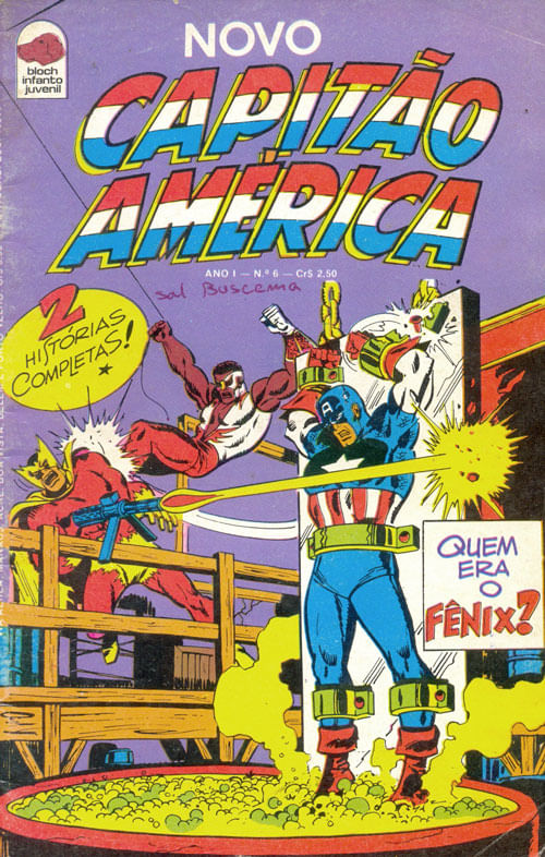 Capitão América # 06