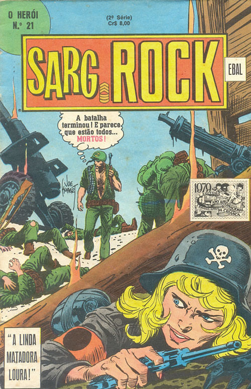 O Herói em Formatinho - 2ª Série # 21 - Sargento Rock