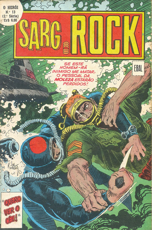 O Herói em Formatinho - 2ª Série # 13 - Sargento Rock