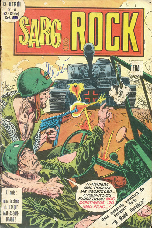 O Herói em Formatinho - 2ª Série # 08 - Sargento Rock