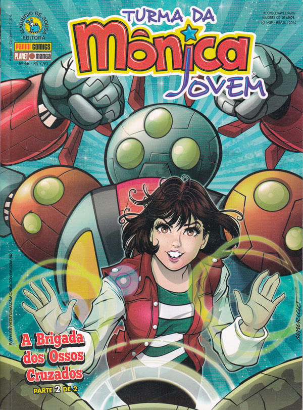 Turma Da Mônica Jovem 1ª Série 066 Editora Panini Rika Comic Shop