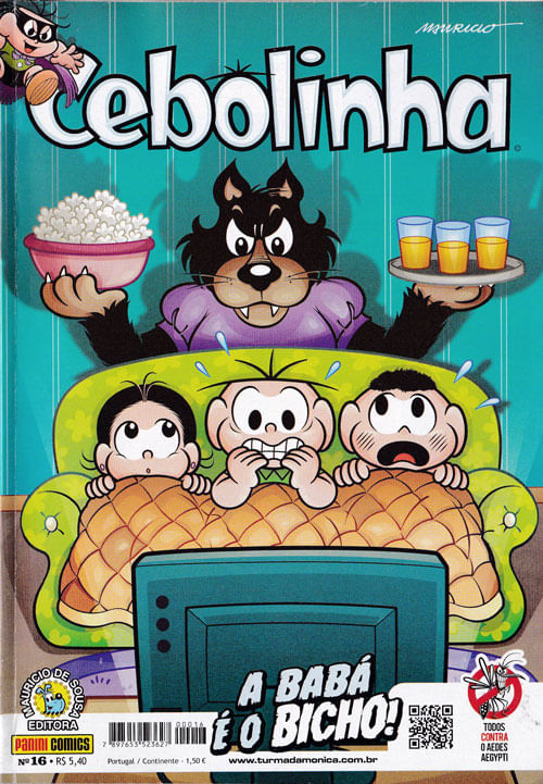 Cebolinha - 2ª Série # 016 - Capa Variante 1