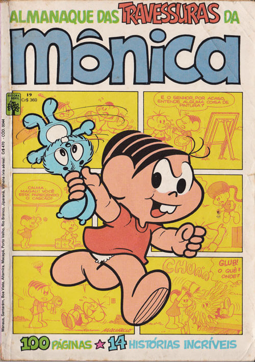 Almanaque Da Mônica 19 Editora Abril Rika Comic Shop Gibis Quadrinhos Revistas Mangás Rika 3285