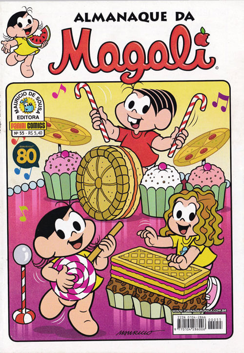 Almanaque Da Magali 55 Editora Panini Rika Comic Shop Gibis Quadrinhos Revistas Mangás 3590