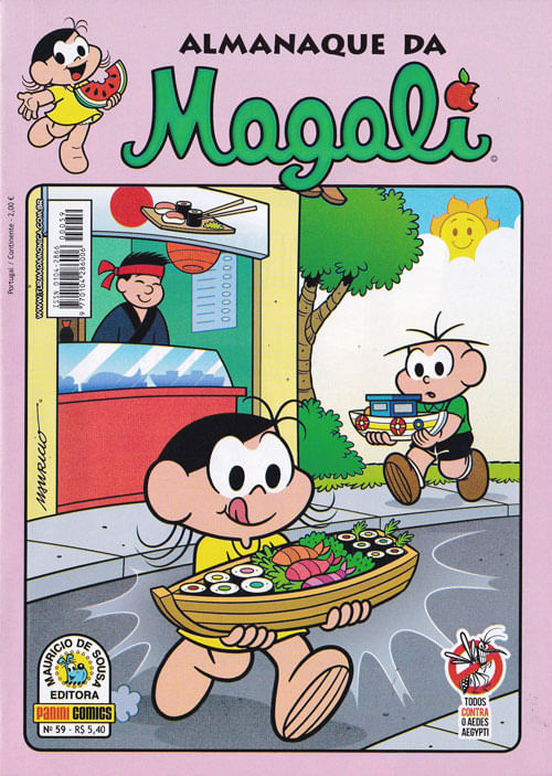 Almanaque Da Magali 59 Editora Panini Rika Comic Shop Gibis Quadrinhos Revistas Mangás 9580