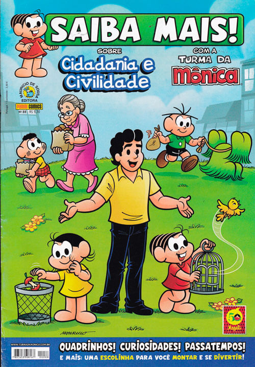 Saiba Mais! Com a Turma da Mônica # 088