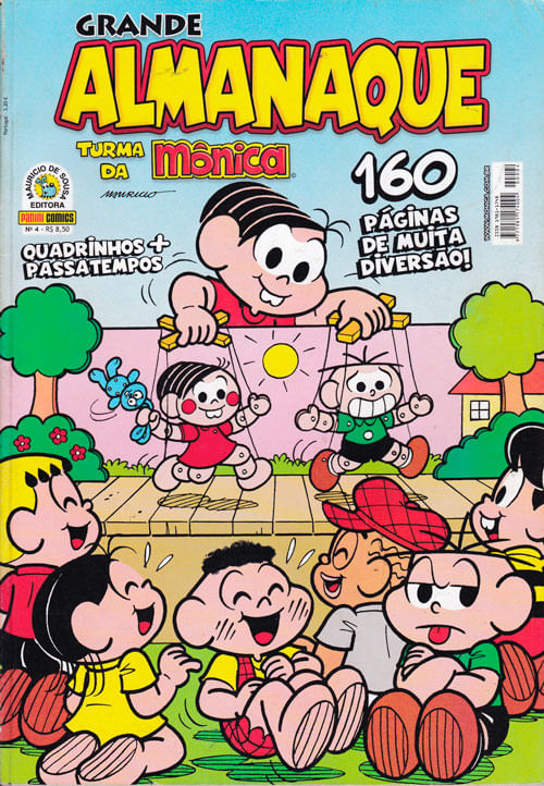 Grande Almanaque Da Turma Da Mônica 04 Editora Panini Rika Comic Shop Gibis Quadrinhos 3297