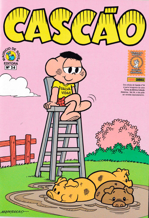 Coleção Histórica Turma da Mônica - Cascão # 34