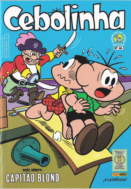 Coleção Histórica Turma Da Mônica Cebolinha 46 Editora Panini Rika Comic Shop Gibis 7443