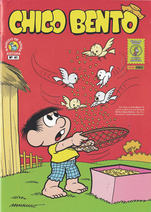 Coleção Histórica Turma Da Mônica Chico Bento 41 Editora Panini Rika Comic Shop Gibis 8763