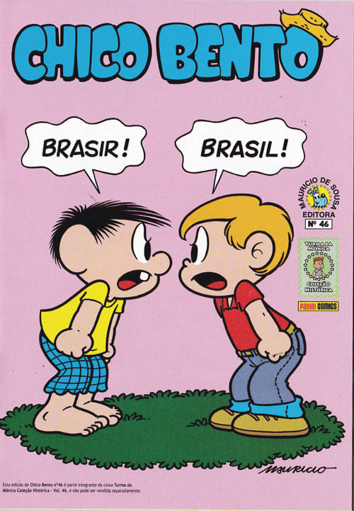 Coleção Histórica Turma Da Mônica Chico Bento 46 Editora Panini Rika Comic Shop Gibis 0117