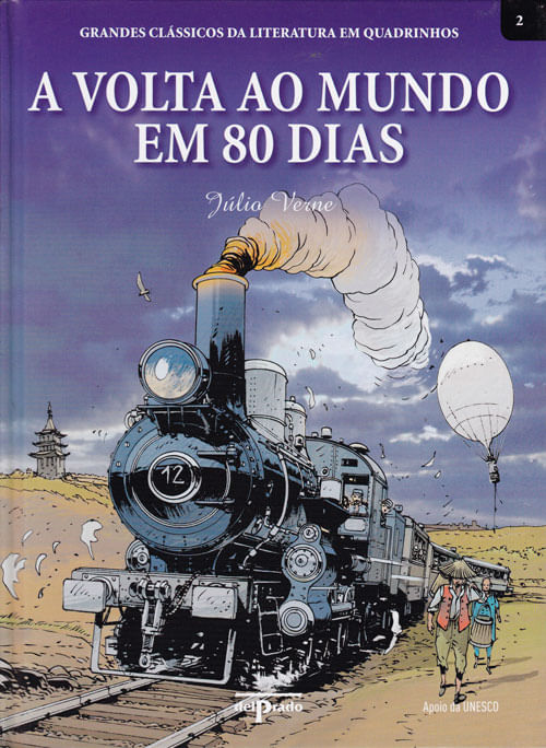 Grandes Clássicos da Literatura em Quadrinhos # 02 - A Volta ao Mundo em 80 Dias