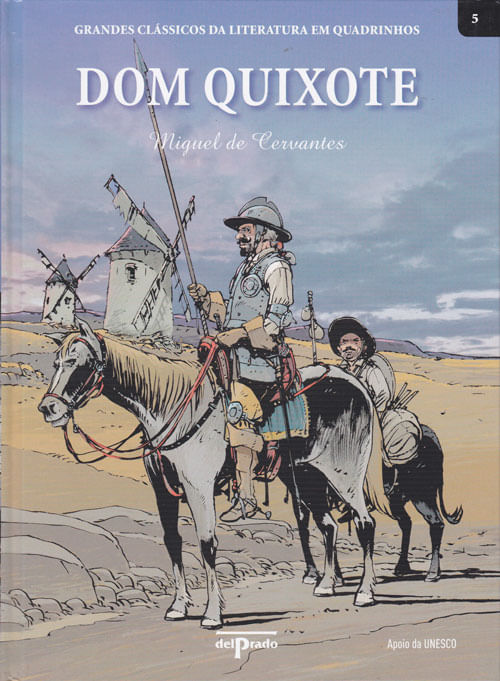 Grandes Clássicos da Literatura em Quadrinhos # 05 - Dom Quixote