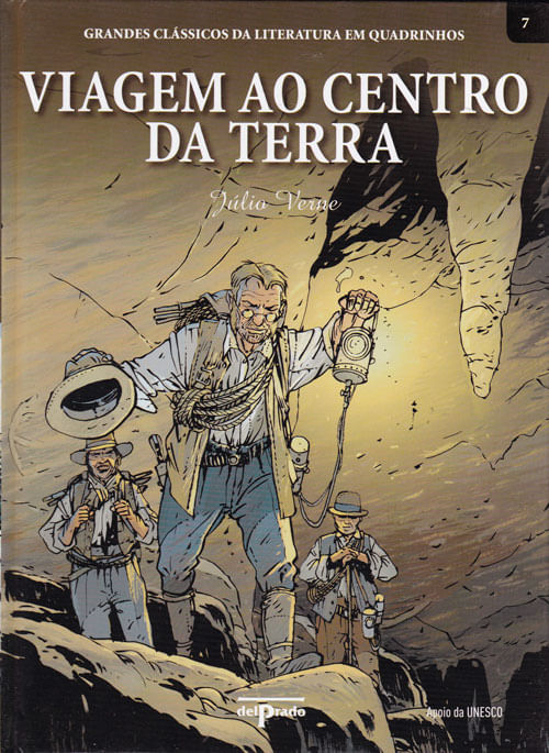 Grandes Clássicos da Literatura em Quadrinhos # 07 - Viagem ao Centro da Terra