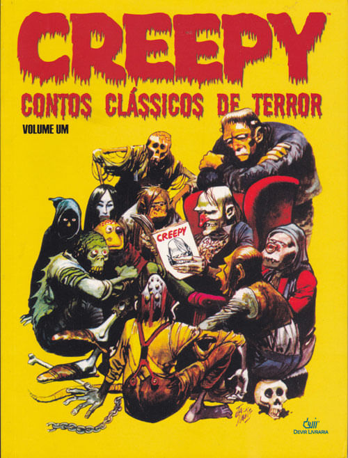 Creepy - Contos Clássicos de Terror # 1 (Capa Cartonada)