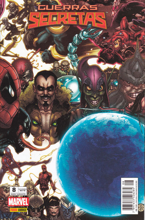 Guerras Secretas # 8 (Capa Variante)