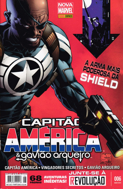 Capitão América e Gavião Arqueiro # 06