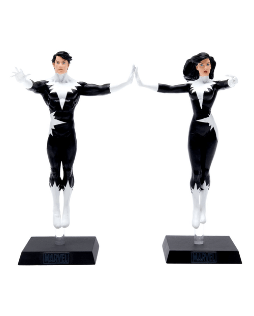 Miniaturas Marvel Comics Edição Especial - Estrela Polar e Aurora