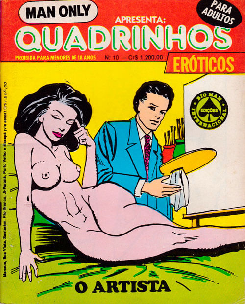 Man Only Quadrinhos Eróticos # 10