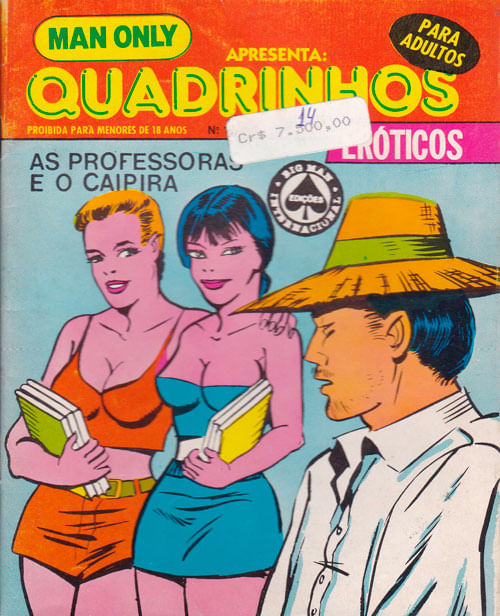 Man Only Quadrinhos Eróticos # 14