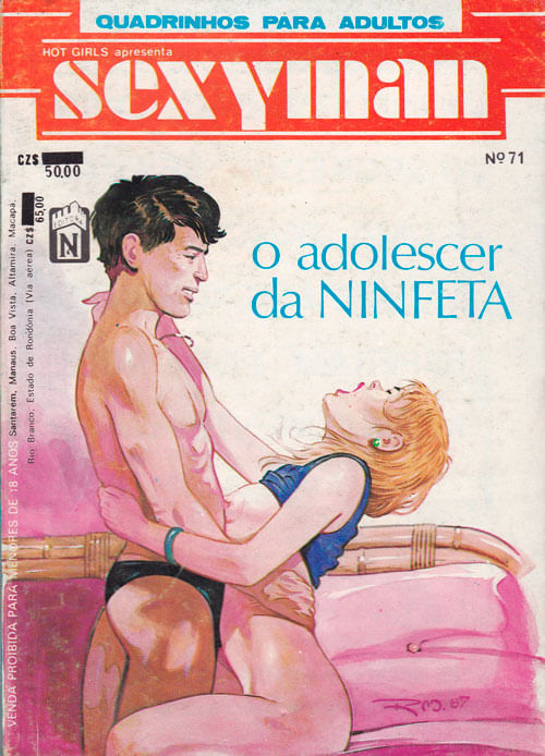 Sexyman # 071 - O Adolescer da Ninfeta