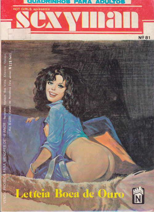 Sexyman # 081 - Letícia Boca de Ouro