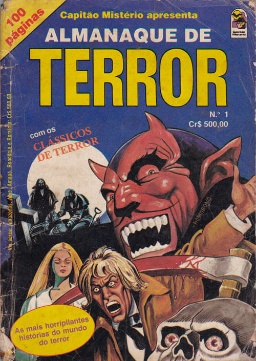 Capitão Mistério Apresenta - Almanaque de Terror # 1