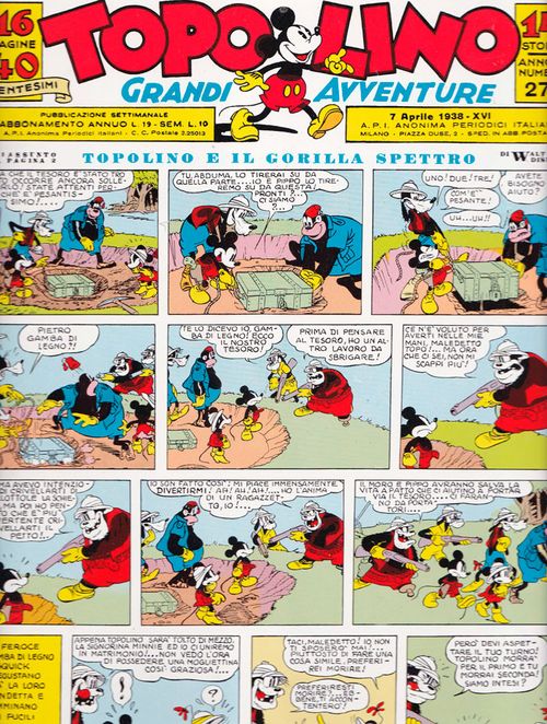 Topolino Giornale 1938 # 2