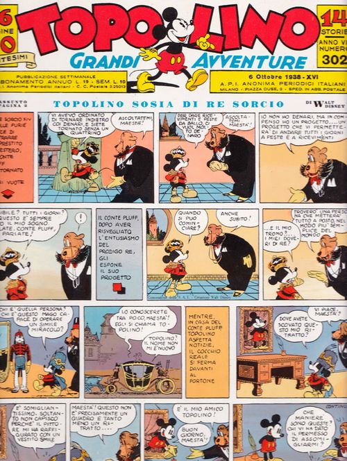 Topolino Giornale 1938 # 4