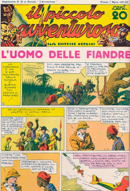 Il Piccolo Avventuroso 10/1936 a 02/1937