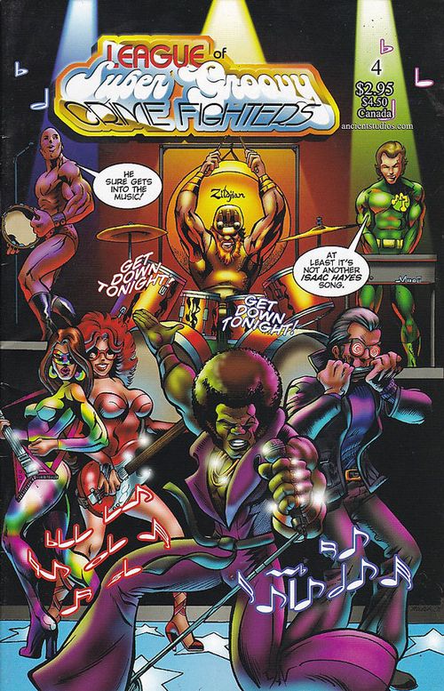 League Of Super Groovy Crimefighters # 4