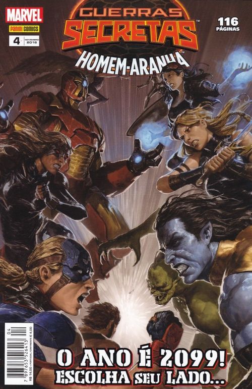 Guerras Secretas - Homem-Aranha # 4