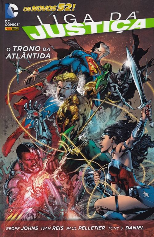 Liga da Justiça - O Trono da Atlântida (Capa Dura)